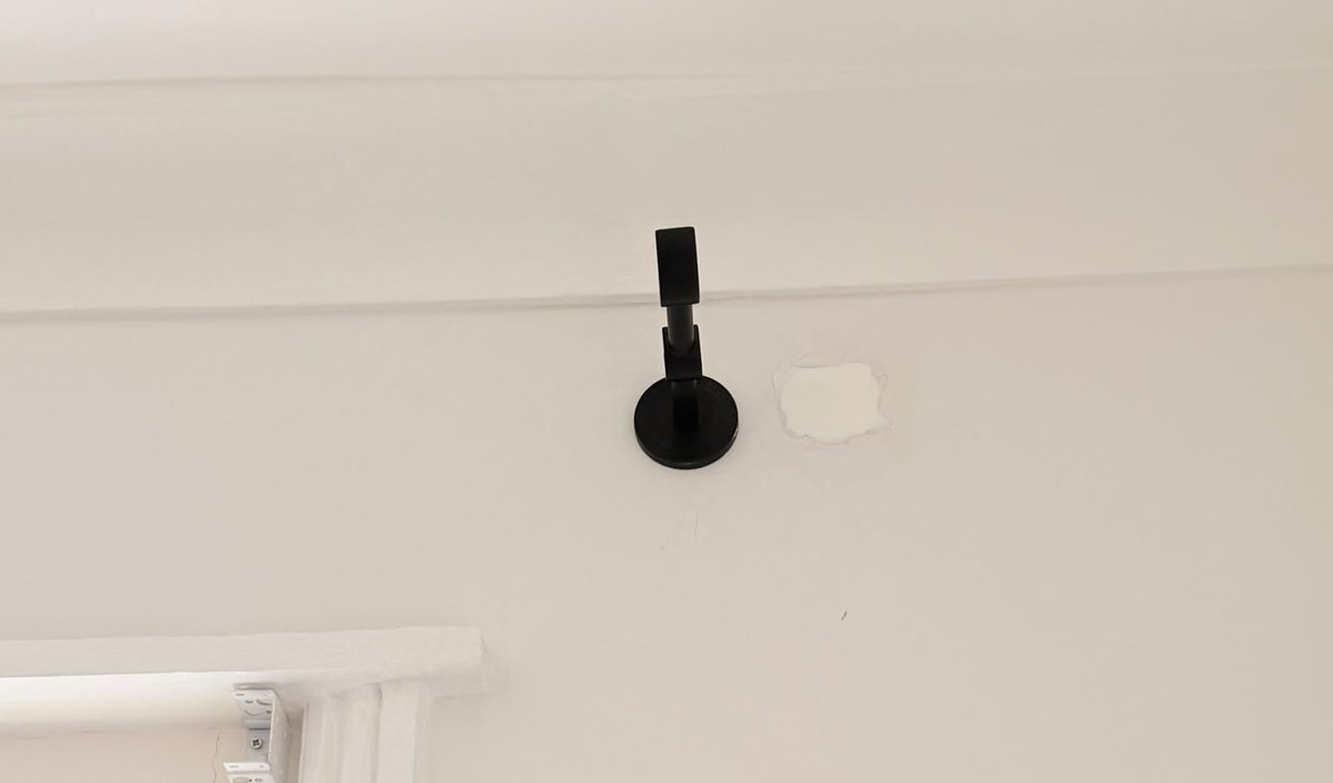 Curtain pole bracket fitted Hove